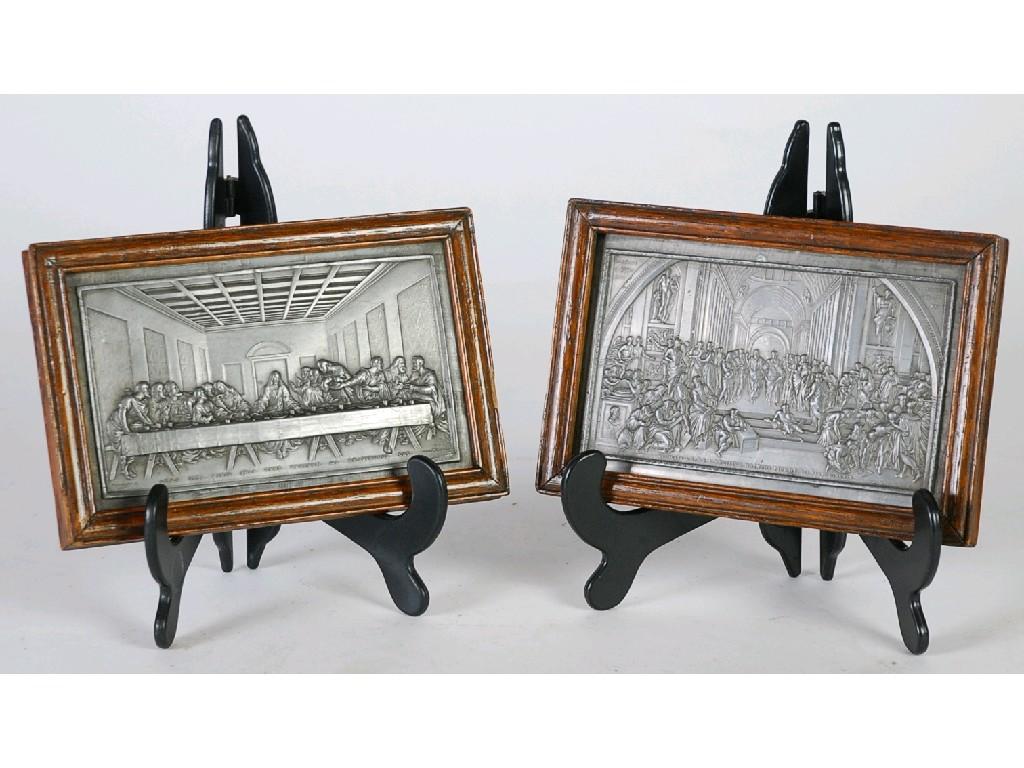 Appraisal: PAIR OF EARLY NINETEENTH CENTURY ITALIAN 'GRAND TOUR' LEAD ALLOY