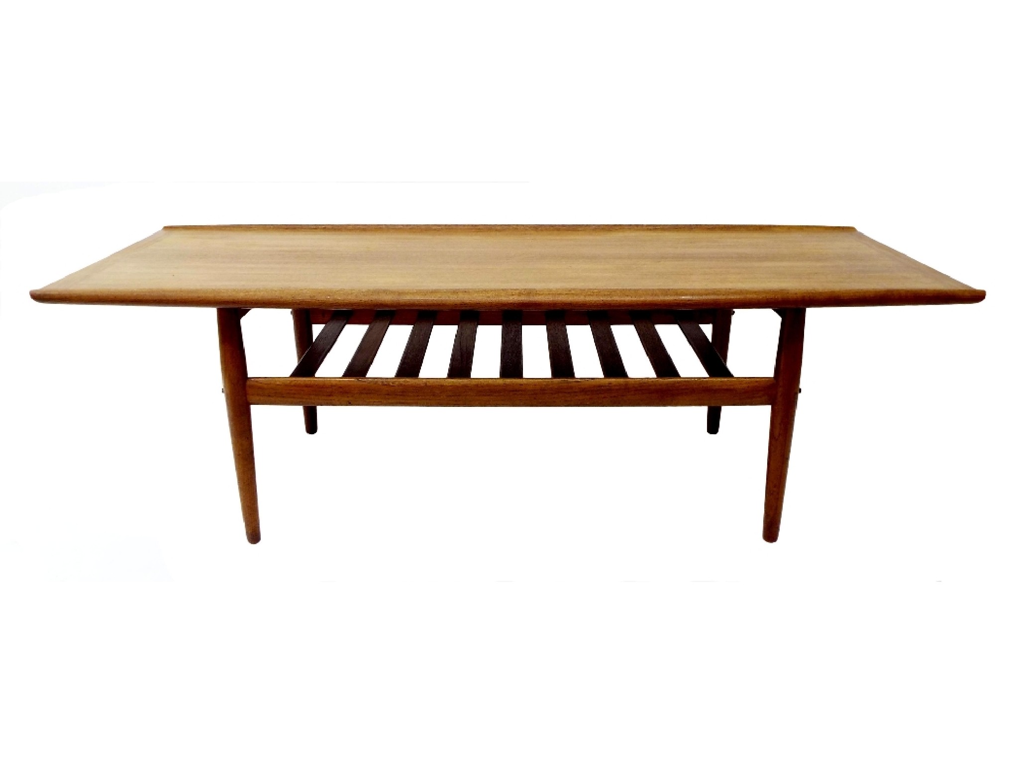 Appraisal: Grete Jalk - Danish solid teak long coffee table with