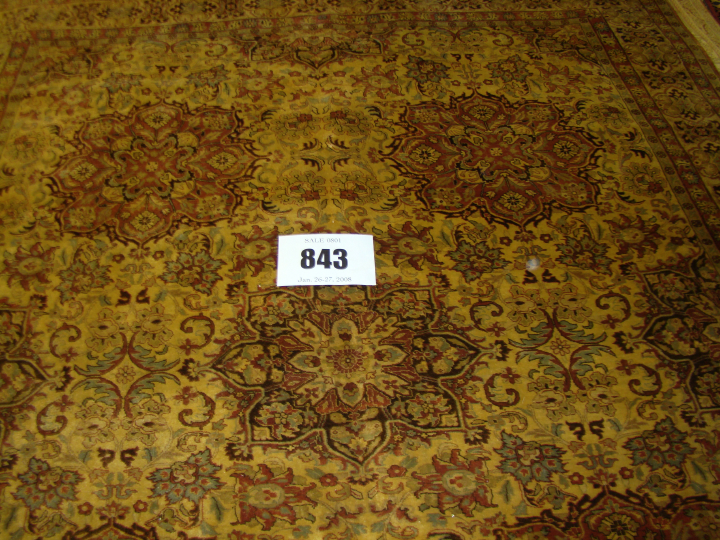 Appraisal: Agra Tabriz Carpet ' x '