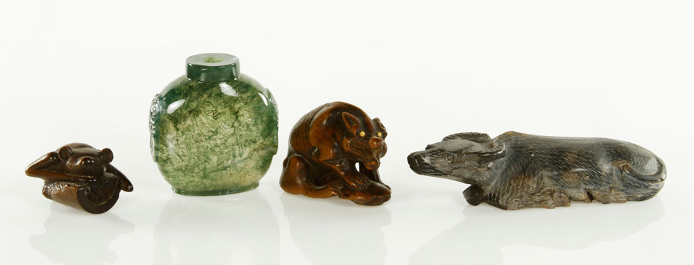 Appraisal: - Lot of Chinese Items Lot of four th century