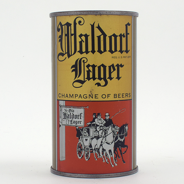 Appraisal: Waldorf Beer Long Opener Flat Top Reference USBC - USBCOI