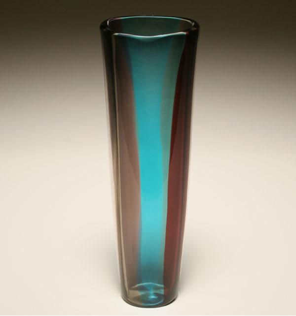 Appraisal: Venini a Spicchi vase designed by Fulvio Bianconi c 's