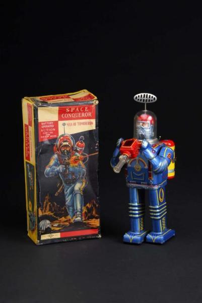 Appraisal: Space Conqueror Toy Description Japanese Working When in operation toy