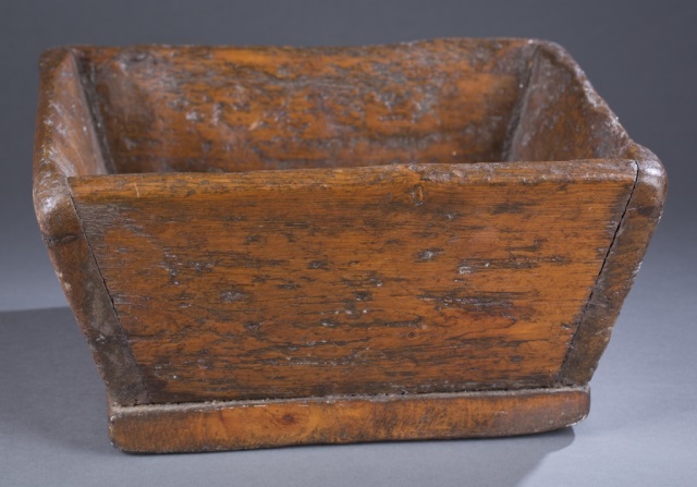 Appraisal: th Century Wooden Box H x L x W