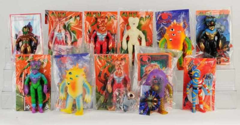 Appraisal: Lot of Max Toy Co Soft Vinyl Figures Description Includes