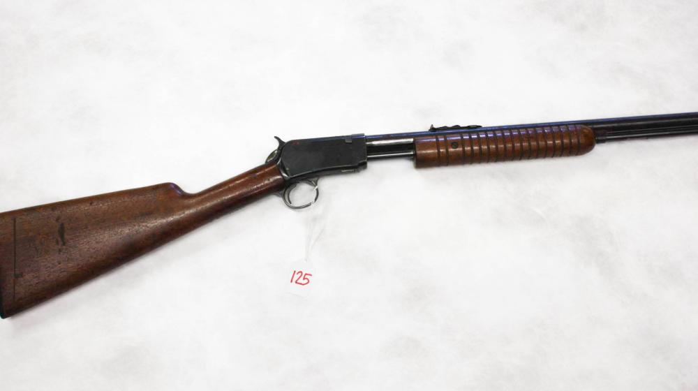 Appraisal: WINCHESTER MODEL A SLIDE ACTION RIFLE s l or lr