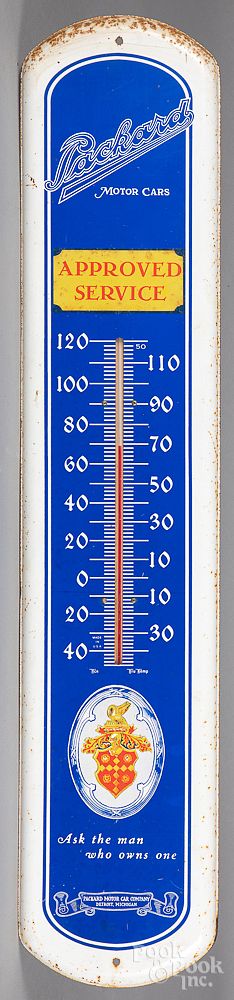 Appraisal: Packard Motor Cars advertising thermometer Packard Motor Cars advertising thermometer