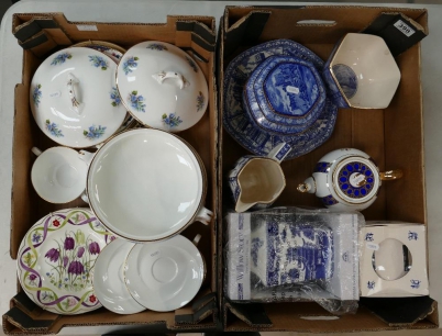 Appraisal: A mixed collection of items to include Ringtons Blue and