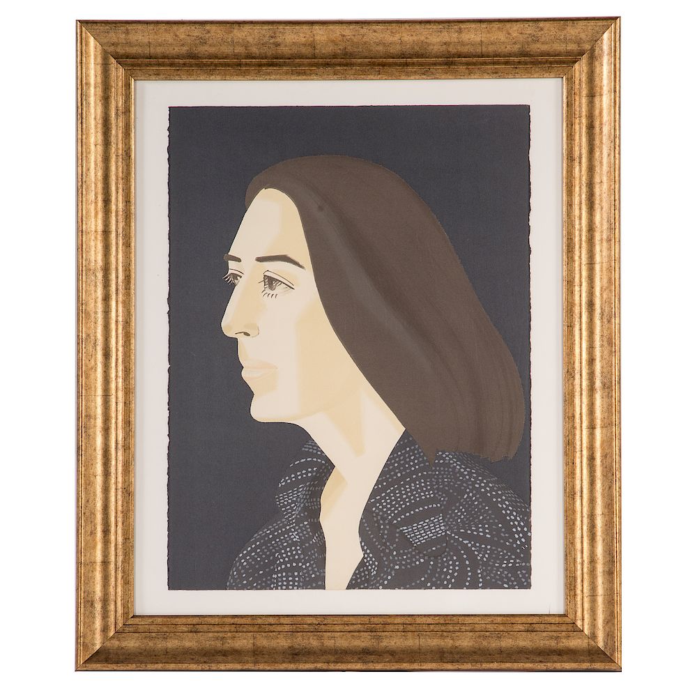 Appraisal: Alex Katz Ada screenprint American b From Ada Four Times