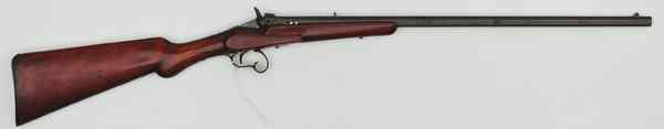 Appraisal: Belgian Mfg Flobert Single-Shot Rifle LR cal '' barrel S