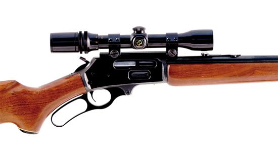 Appraisal: Marlin Model S lever-action rifle released in round barrel chambered