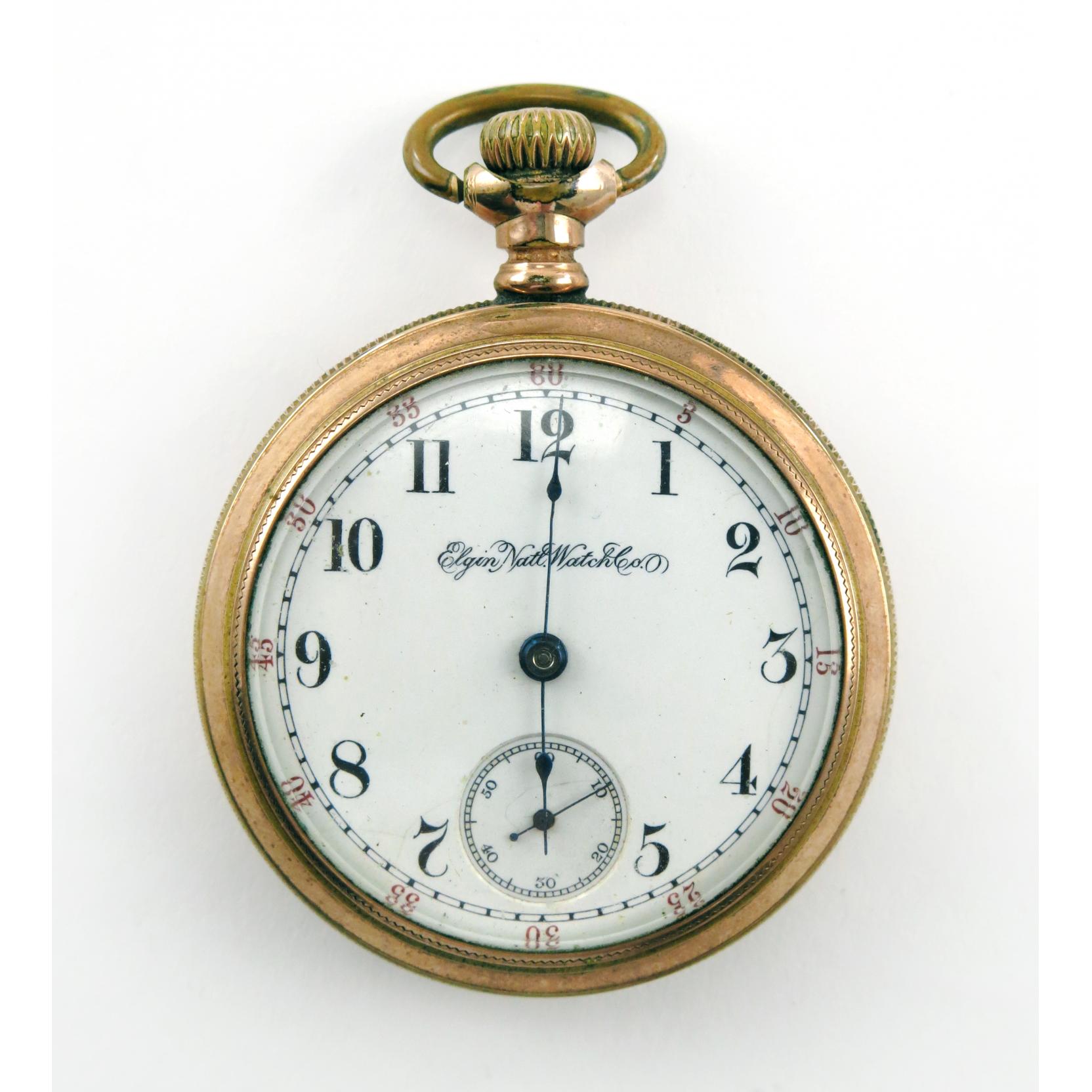 Appraisal: Elgin National Watch Co Jewel Pocket Watch signed to works