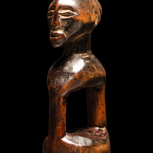 Appraisal: A Luba Wood Divination Device Kashekesheke Central Africa Democratic Republic