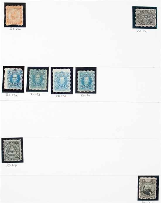 Appraisal: Selection of Private Die Proprietary Revenue stamps - including a