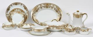 Appraisal: NORITAKE PORCELAIN DINNER SERVICE PCS NORITAKE PORCELAIN DINNER SERVICE PCS