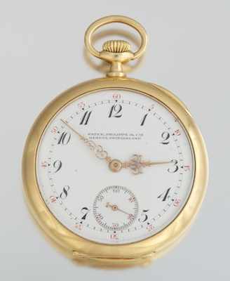 Appraisal: A Patek Philippe k Gold Open Face Pocket Watch k