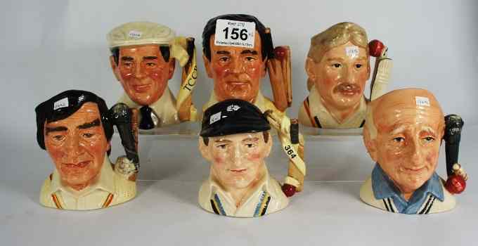 Appraisal: Royal Doulton Small Cricketing Character Jug Dickie Bird D Ian