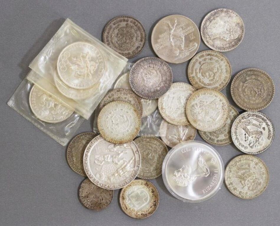 Appraisal: lot of Foreign coins Canada coin celebrating the then upcoming