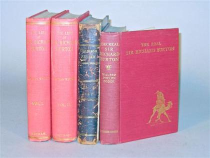 Appraisal: vols Sir Richard Burton Wright Thomas The Life of Sir