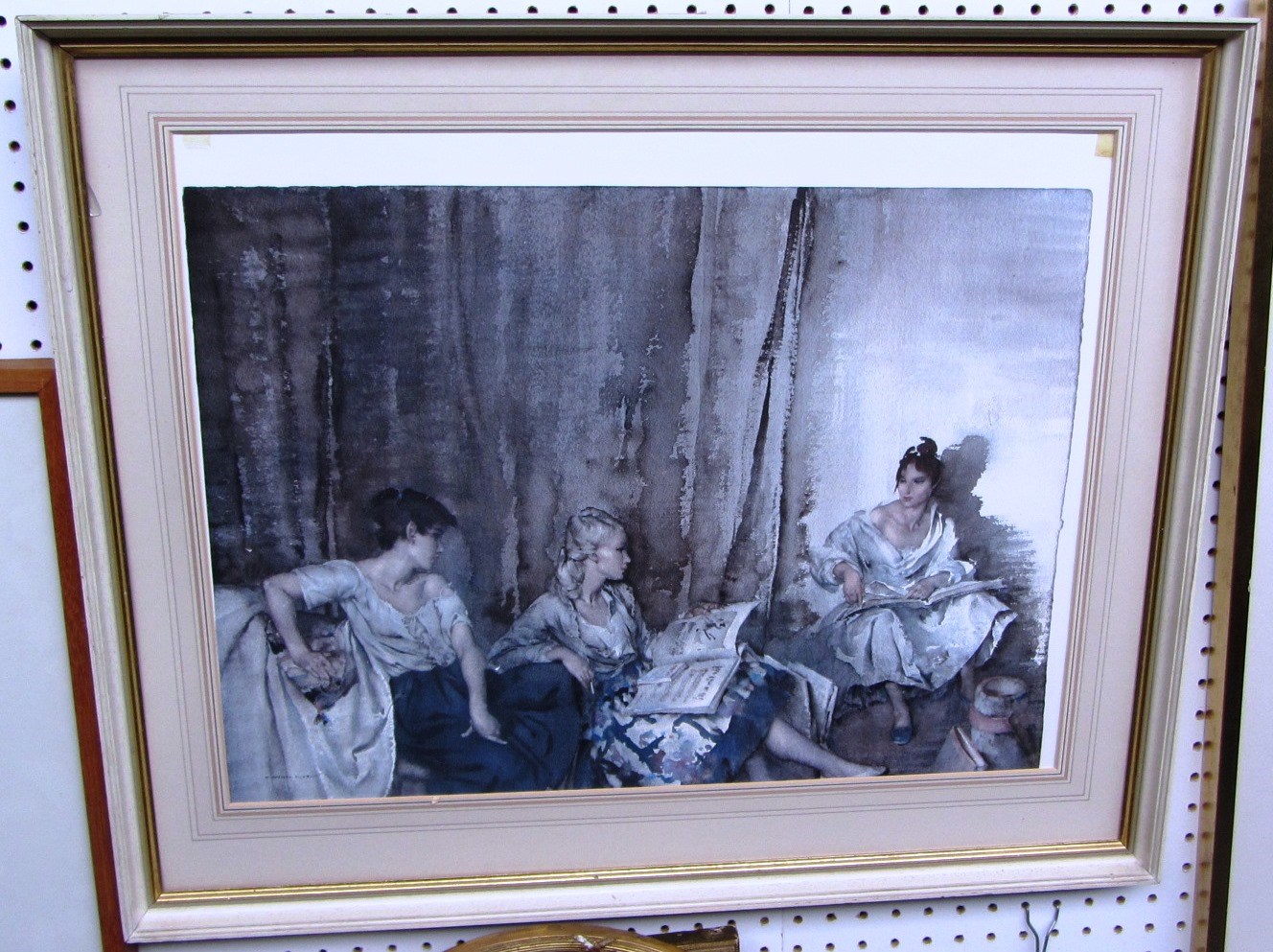 Appraisal: Sir William Russell Flint - The Trio colour reproduction signed