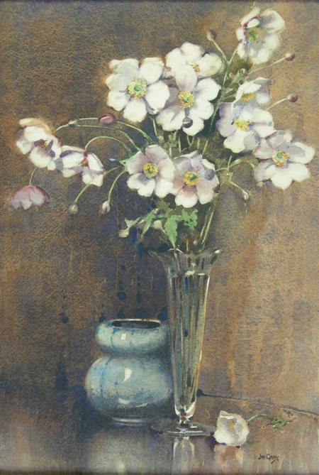 Appraisal: JAMES GRAY R S W SCOTTISH FL - JAPANESE POPPIES