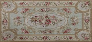 Appraisal: Louis Philippe Style Aubusson Needlepoint Carpet ' x '