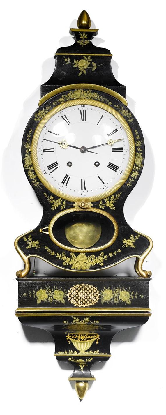 Appraisal: ALARM AND MUSIC BOX BRACKET CLOCK Louis XVI Neuchatel circa