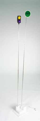 Appraisal: VASSILAKIS TAKIS TS Kinetic sculpture from the Signals Series with