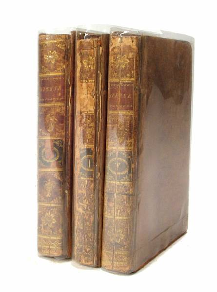 Appraisal: Sterne Lawrence Works Dublin volumes Small vo Full tree calf