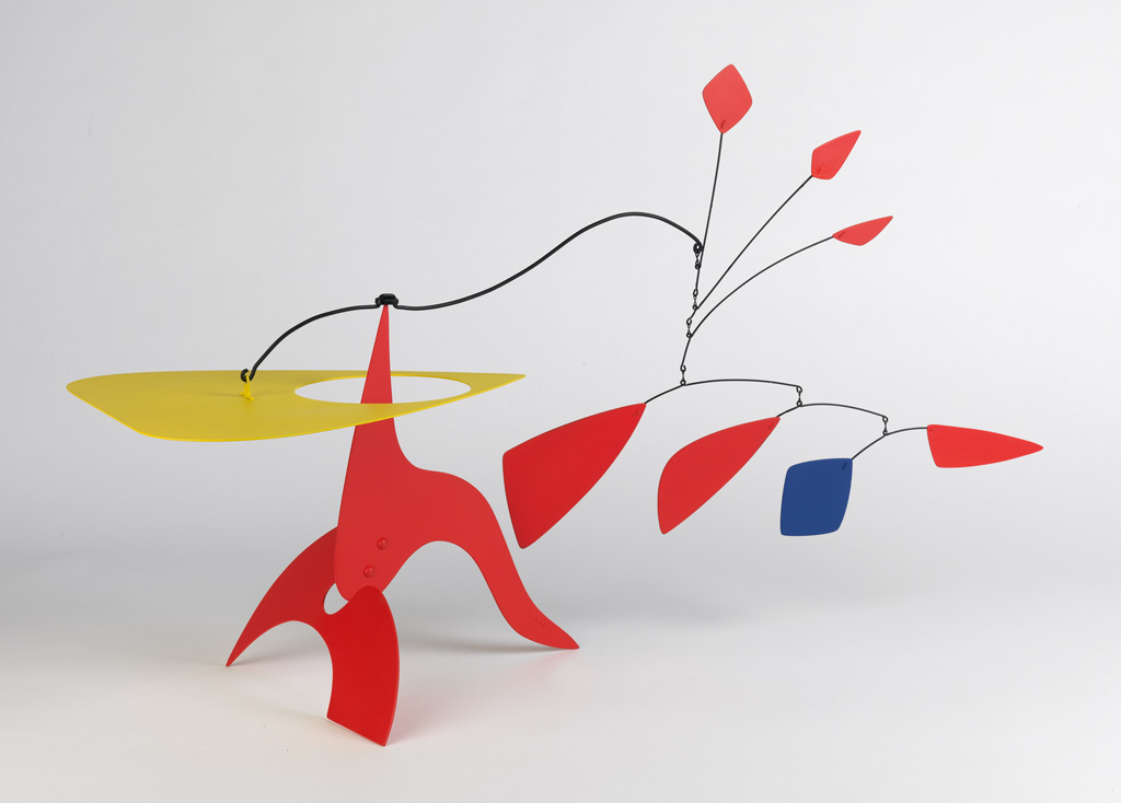 Appraisal: MANUEL MAR N Sans titre Painted steel stabile circa x