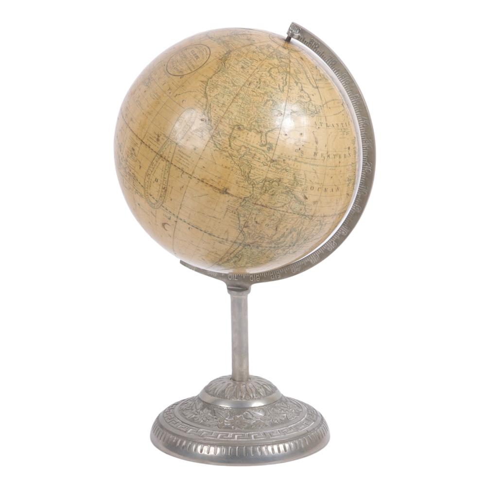 Appraisal: ANTIQUE FRANKLIN TERRESTRIAL GLOBE BY NIMS KNIGHT C H X