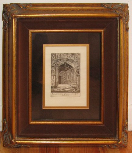 Appraisal: Artist Arms John Taylor American - Title Puerta Principal de