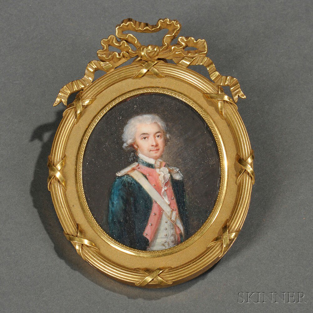 Appraisal: Portrait Miniature of a Gentleman late th early th century