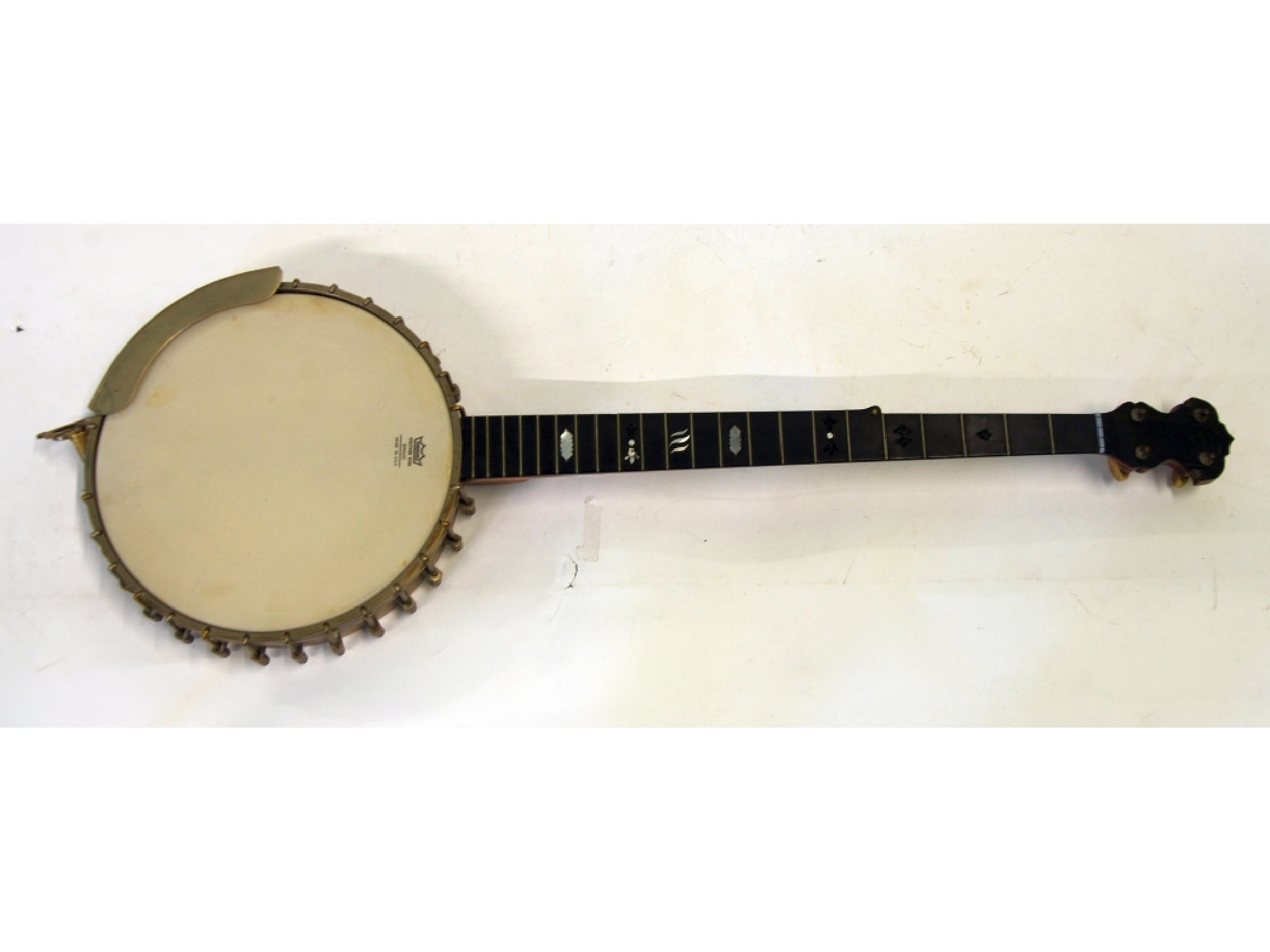 Appraisal: THE WINDSOR PREMIER MODEL FIVE STRING BANJO having fret finger