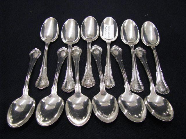 Appraisal: Set of Gorham Sterling Silver teaspoons Norfolk pattern