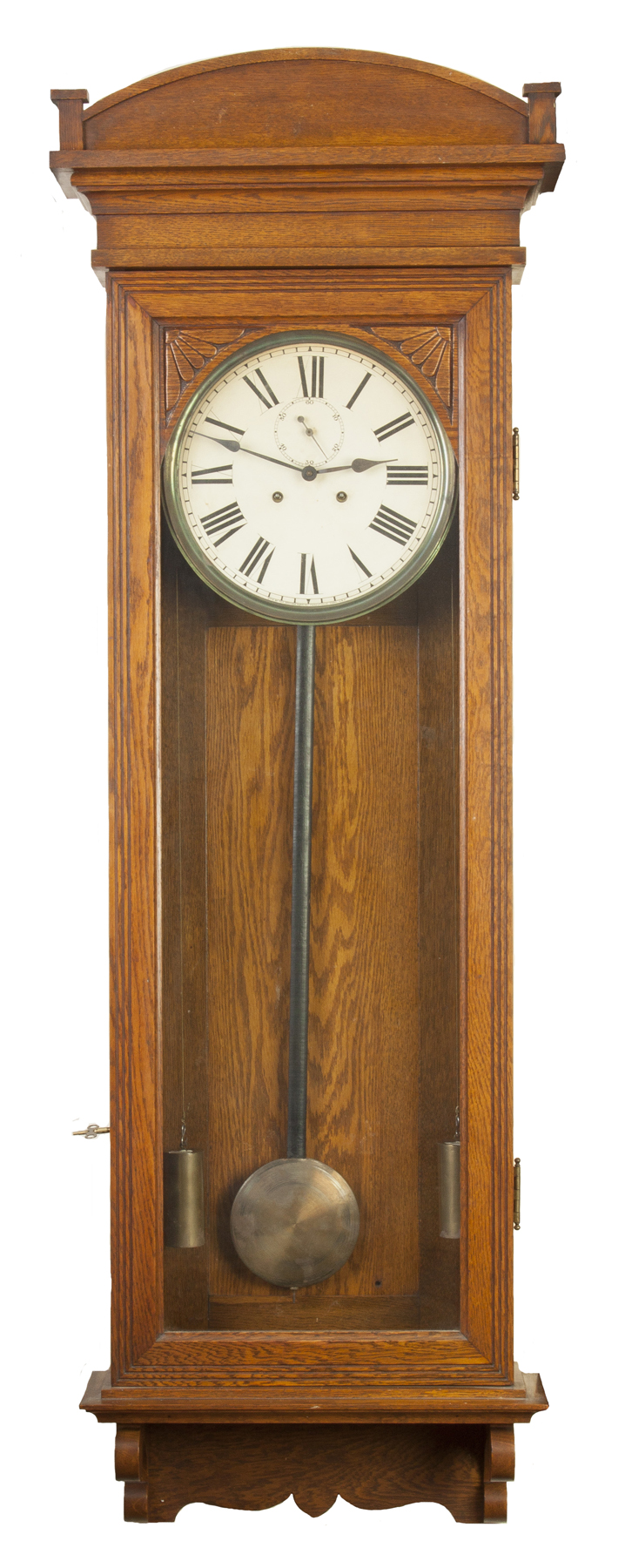 Appraisal: Sessions Clock Co Forestville CT Regulator C Oak case original