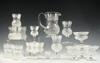 Appraisal: CUT CRYSTAL - piece set of fine hand blown and