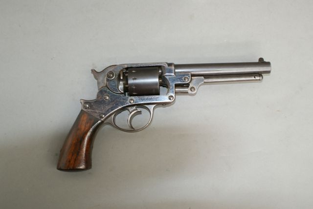 Appraisal: A US Civil War starr double action percussion caliber shot