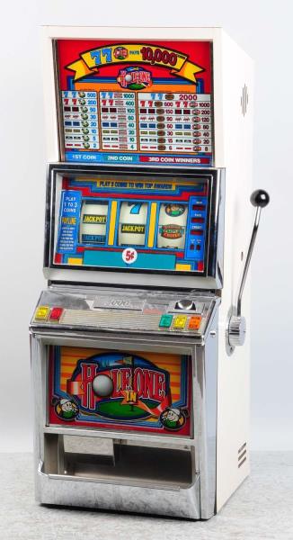 Appraisal: Bally Series Electronic Slot Machine Hole In One three reel