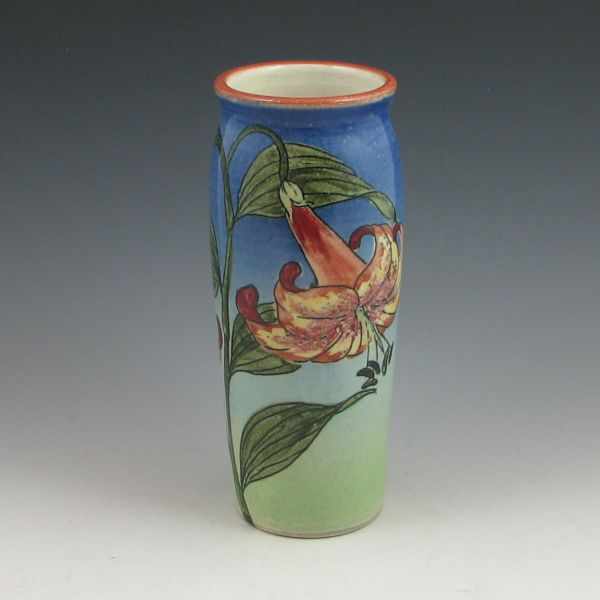 Appraisal: Santa Barbara Ceramic Design artist decorated vase from Signed LC