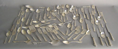 Appraisal: Reed Barton sterling silver flatware service approx troy oz