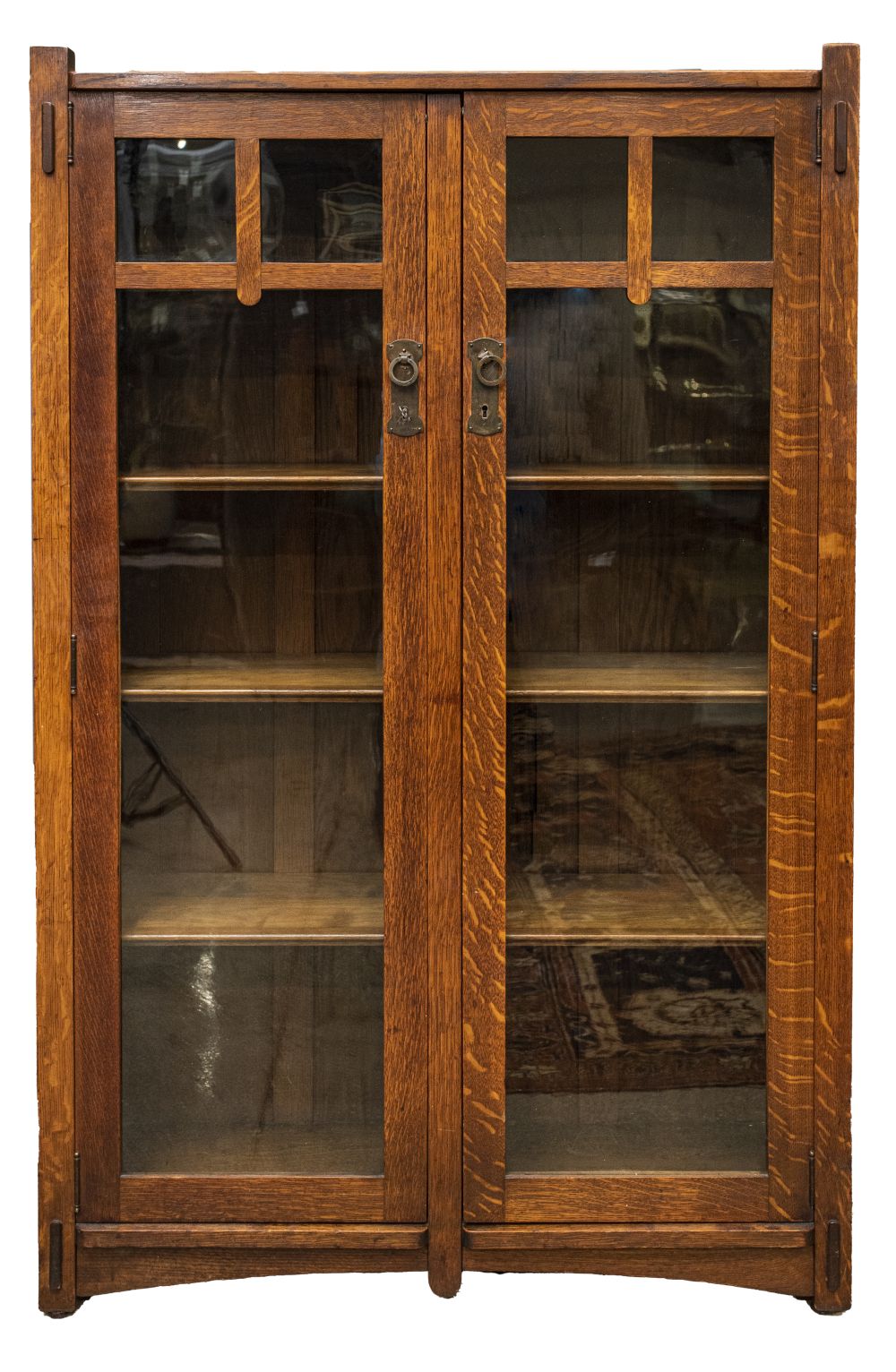 Appraisal: STICKLEY BROTHERS ARTS CRAFTS MISSION BOOKCASE Stickley Brothers Arts and