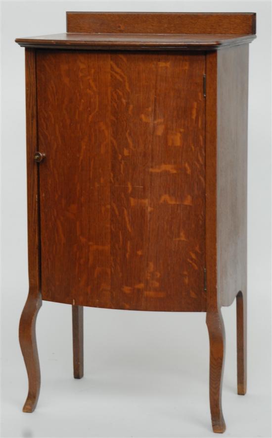 Appraisal: OAK MUSIC CABINET Property from the home of Westport Ct