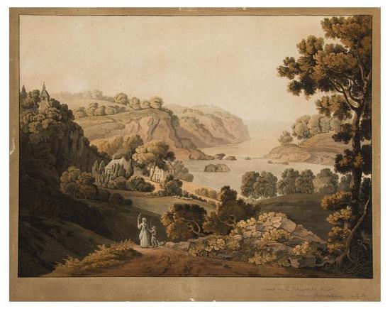 Appraisal: BECK George A View on the River Schuylkill near Philadelphia