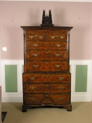 Appraisal: A th century carved and stained oak model of York