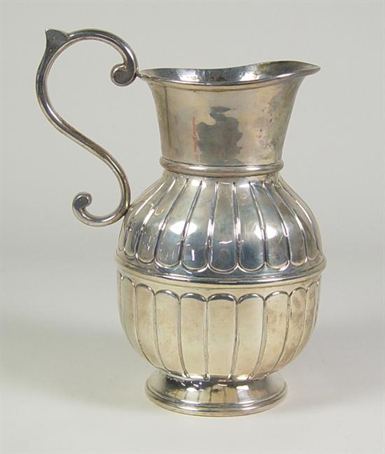 Appraisal: Sterling Silver Water Pitcher Marked Sanborns MEXCO Sterling with figure