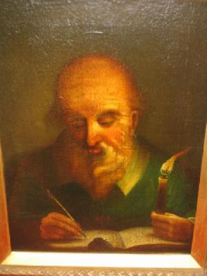 Appraisal: CONTINENTAL SCHOOL Late th th Century Portrait of an Elderly