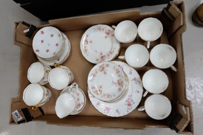 Appraisal: Duchess china tea set together with similar lubern teaware