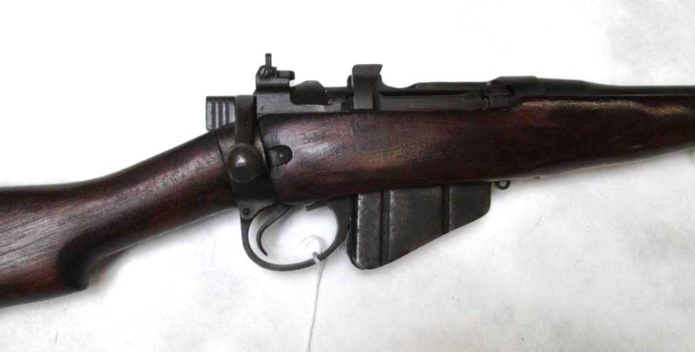 Appraisal: SPORTERIZED BRITISH ENFIELD NO MK BOLT ACTION RIFLE British caliber