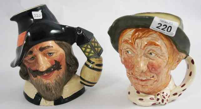 Appraisal: Royal Doulton Large Character Jugs Guy Fawkes D small chip